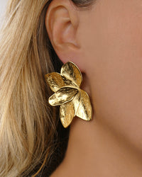 Boucles d'oreilles AZALÉE - Doré