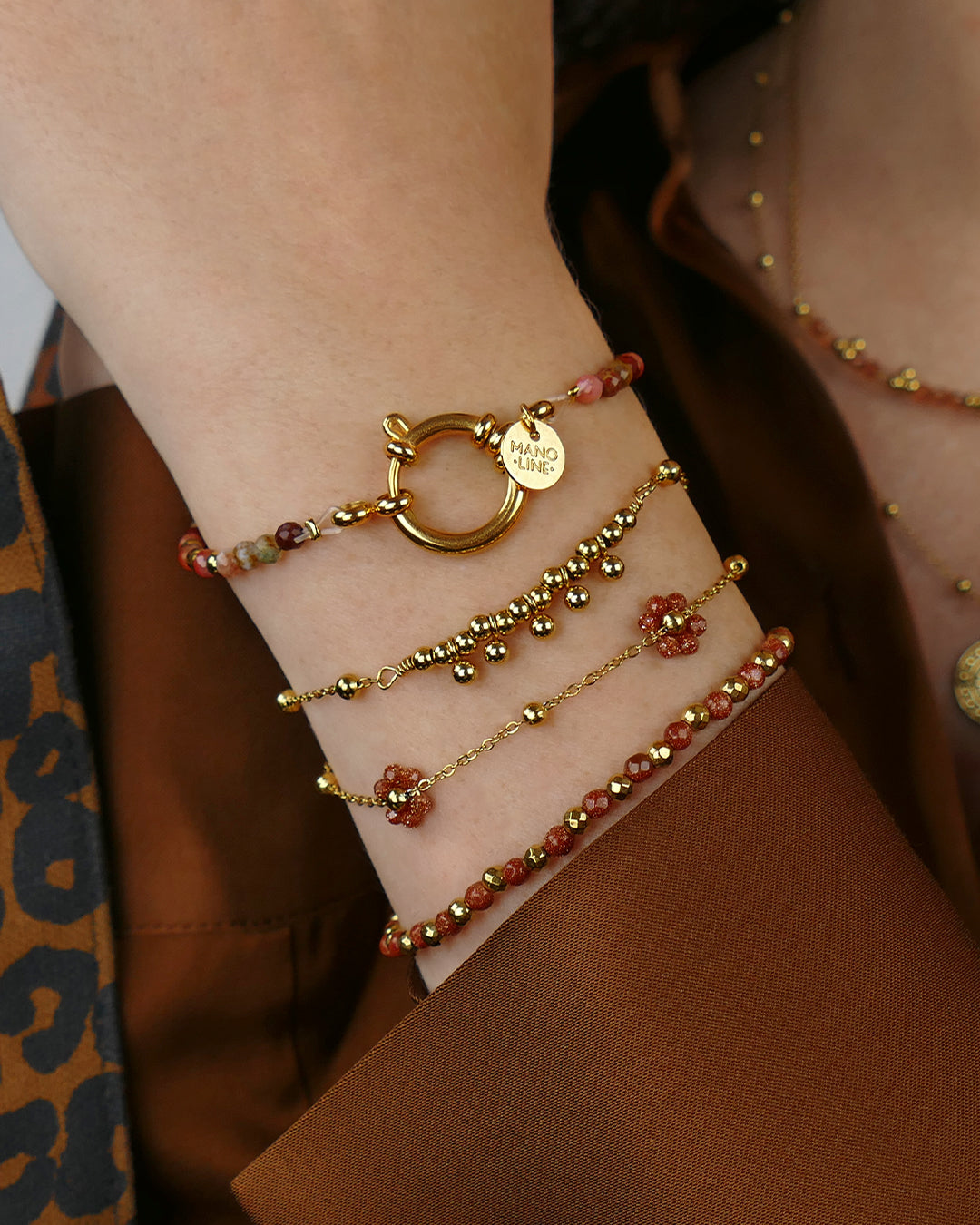 Bracelet AZUR - Terracotta