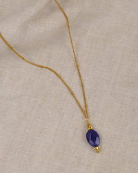 Collier BLISS - Bleu Doré