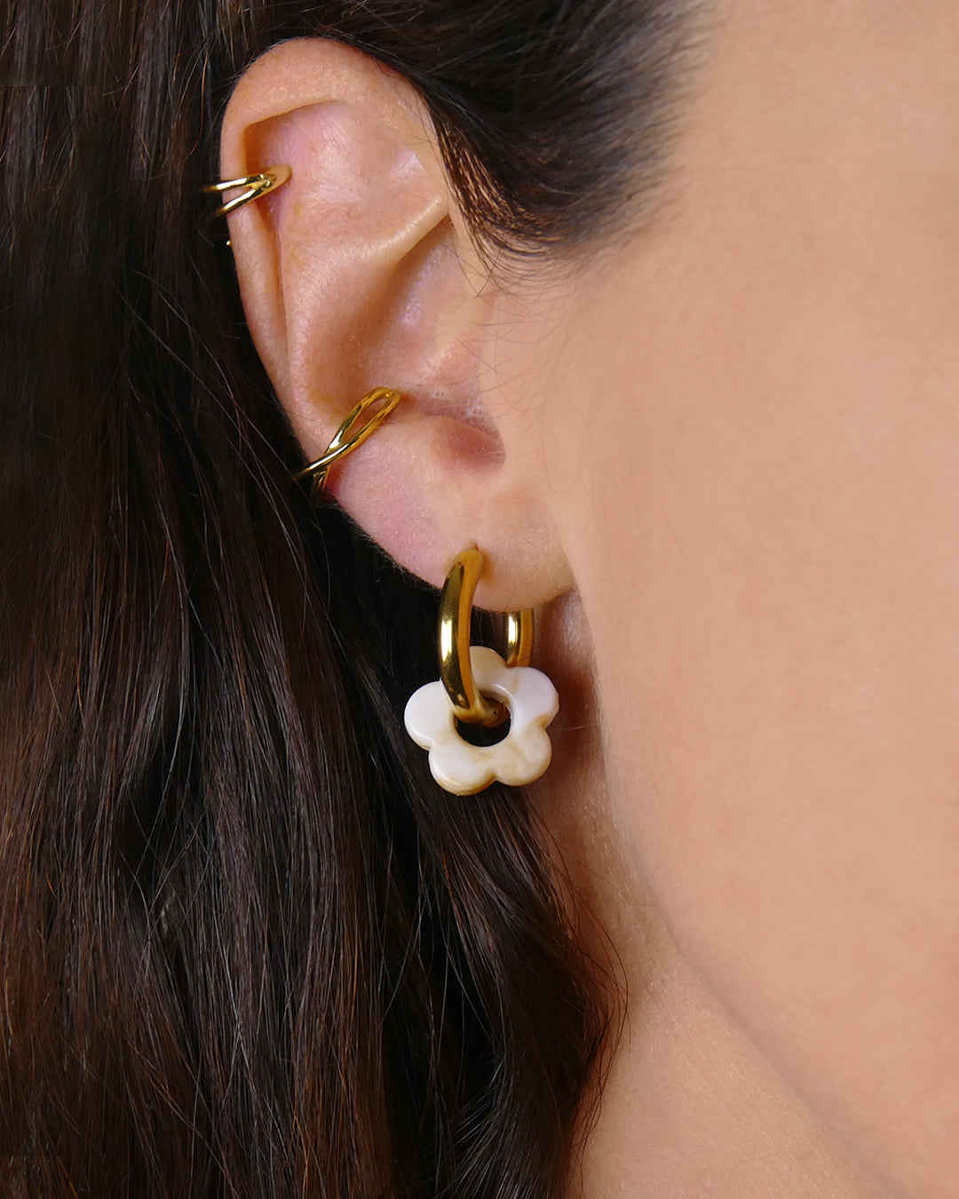 Boucles d'oreilles CAMÉLIA