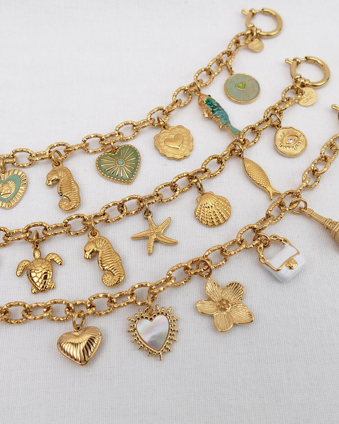 Bracelet CARLA (Charms personnalisables)