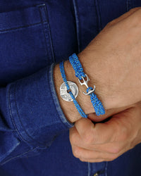 Bracelet CLÉMENT - Bleu Cyan