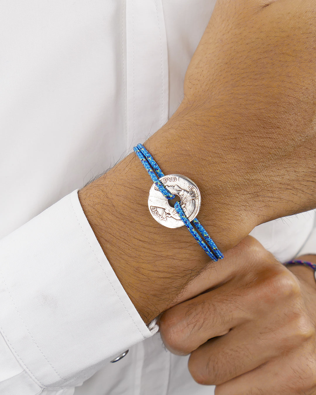 Bracelet DIEGO - Bleu Cyan