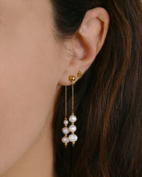 Boucles d'oreilles ELENA - Blanc