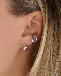 Boucles d'oreilles GRACE - Argenté