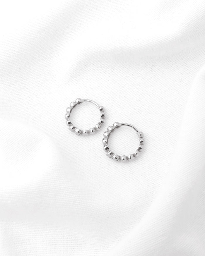 Boucles d'oreilles GRACE - Argenté
