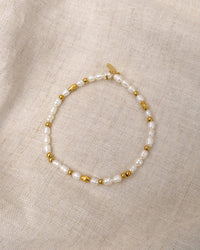 Bracelet IGUA - Blanc Doré