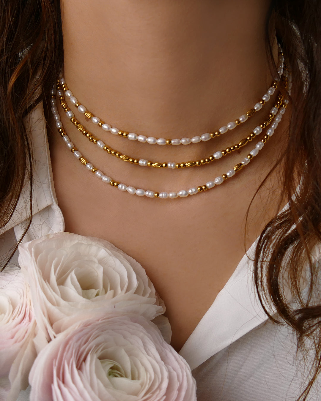 Collier Choker IGUA - Doré