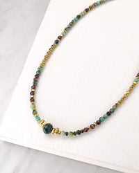 Collier INDIRA - Vert