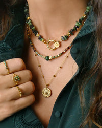 Collier INDIRA - Vert