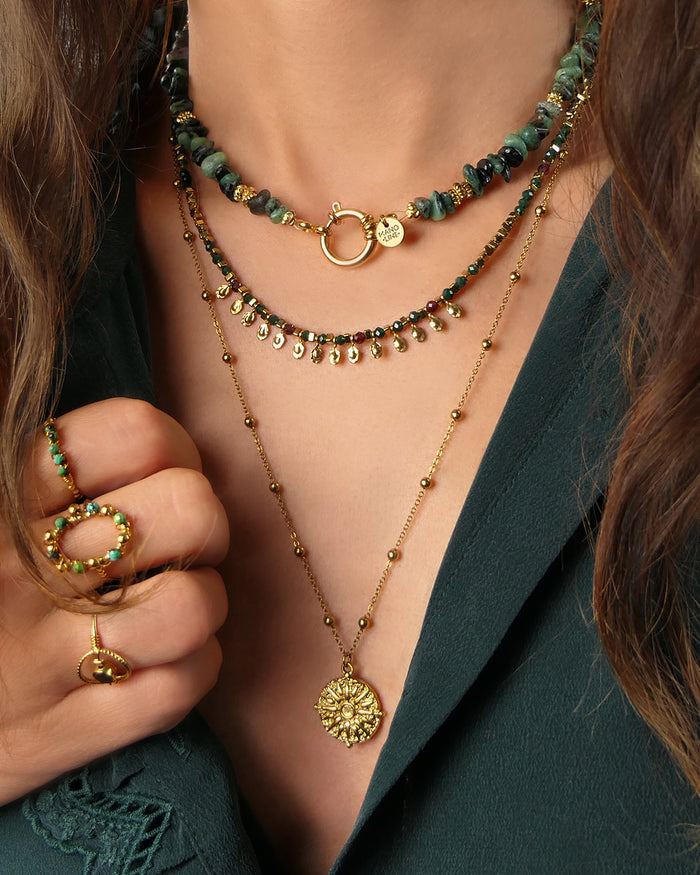 Collier JAVA - Vert