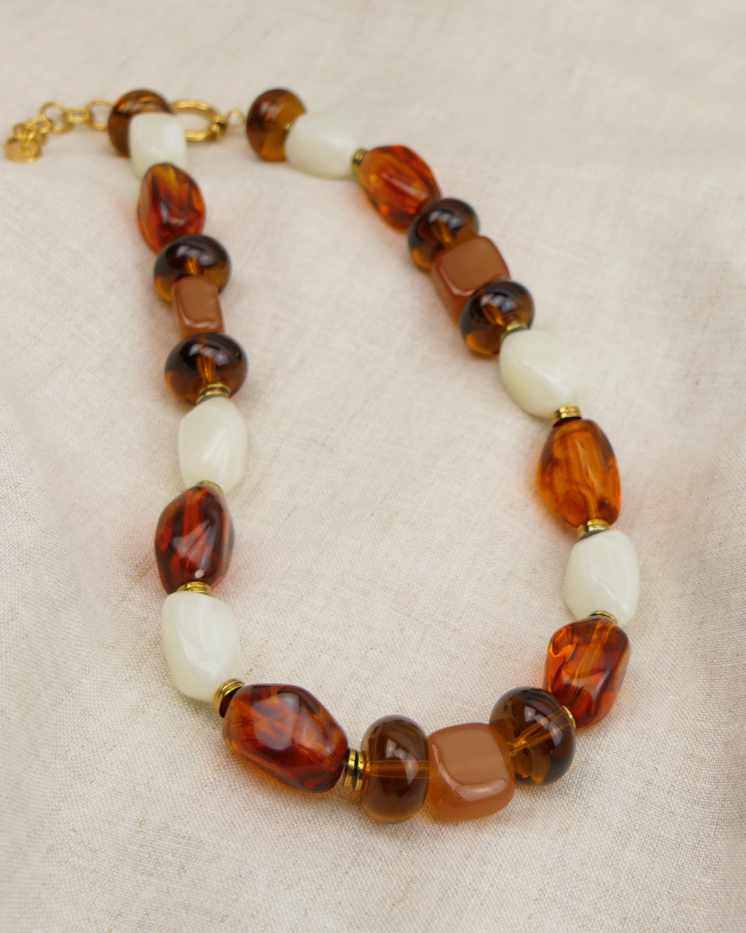 Collier KALINDA - Marron