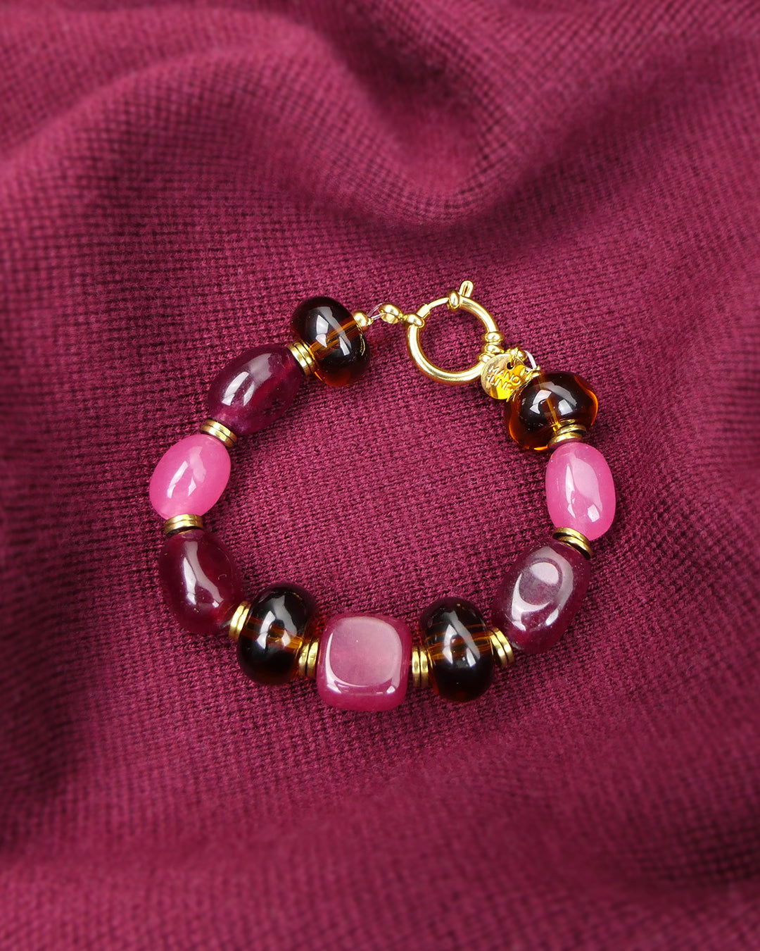 Bracelet KALINDA - Prune