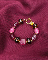 Bracelet KALINDA - Prune