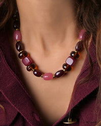 Collier KALINDA - Prune