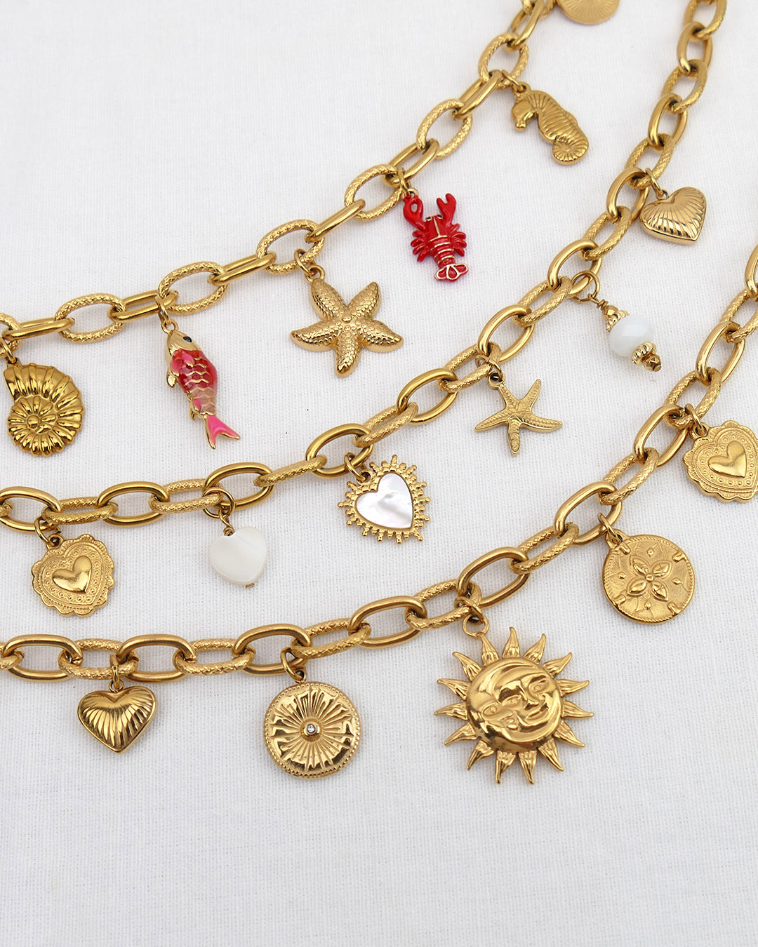 Collier LAUREN (Charms personnalisables)