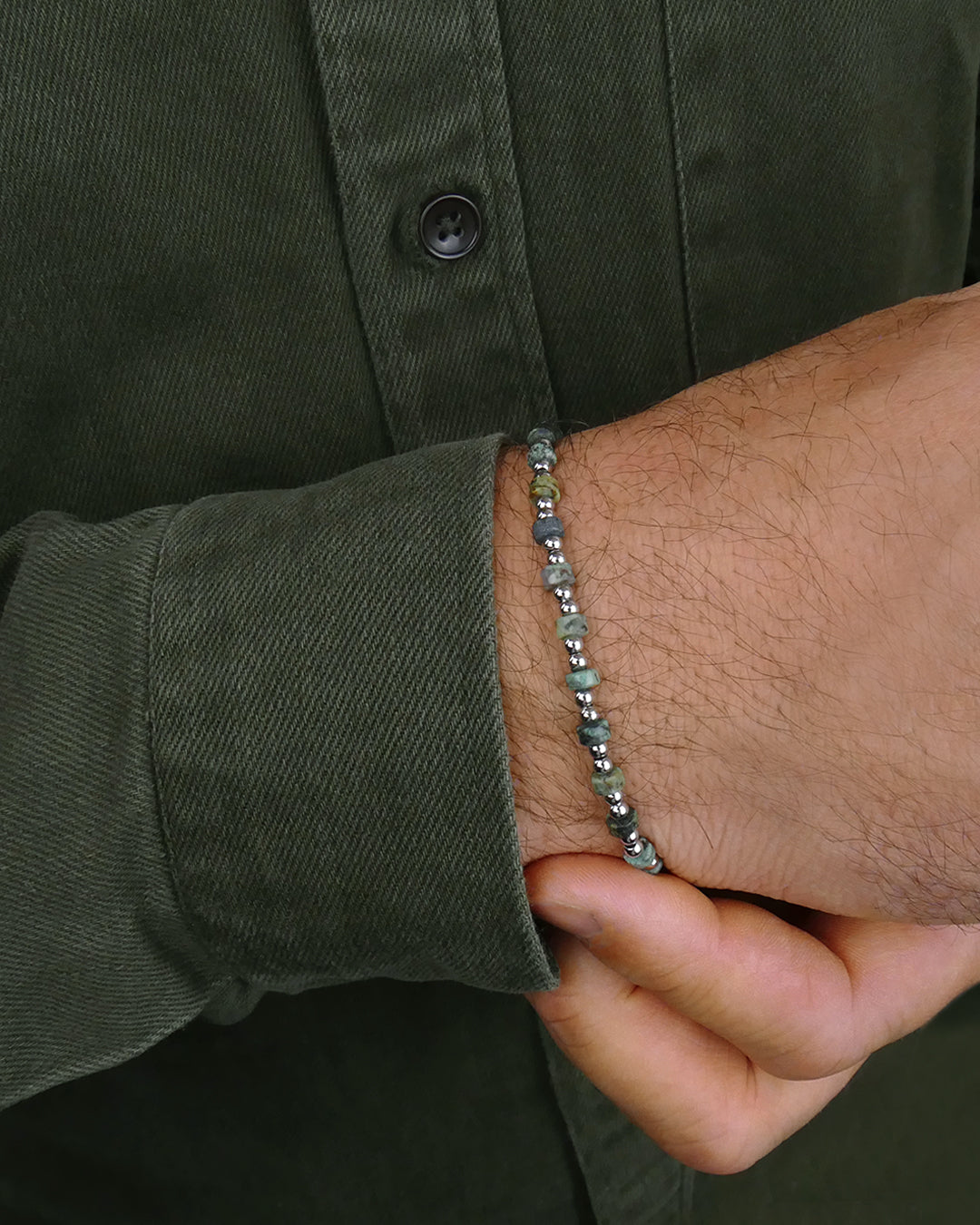 Bracelet LUCIEN - Vert