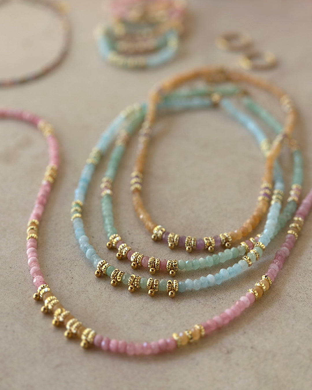 Collier MANEA - Vert Aqua