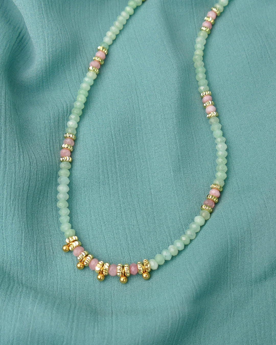 Collier MANEA - Vert Aqua