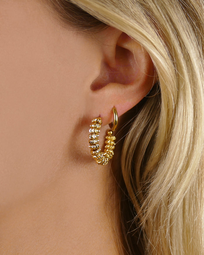 Boucles d'oreilles MARLA - Doré