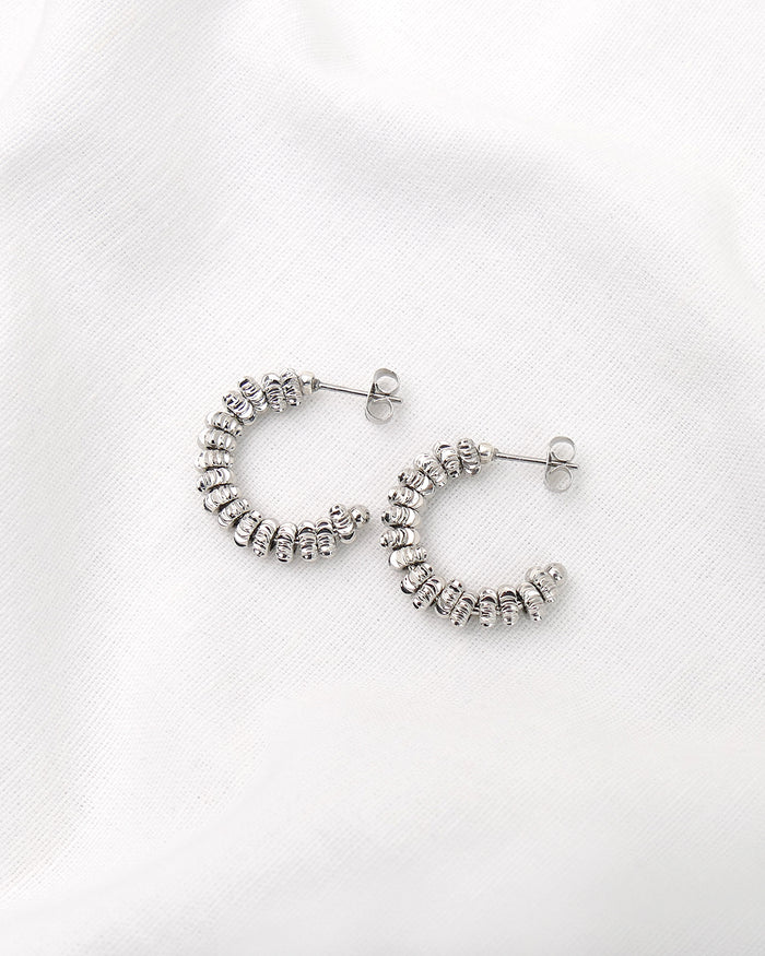 Boucles d'oreilles MARLA - Argenté