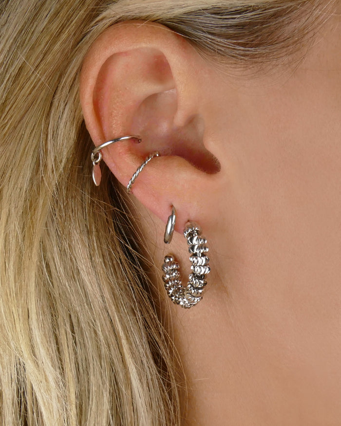 Boucles d'oreilles MARLA - Argenté