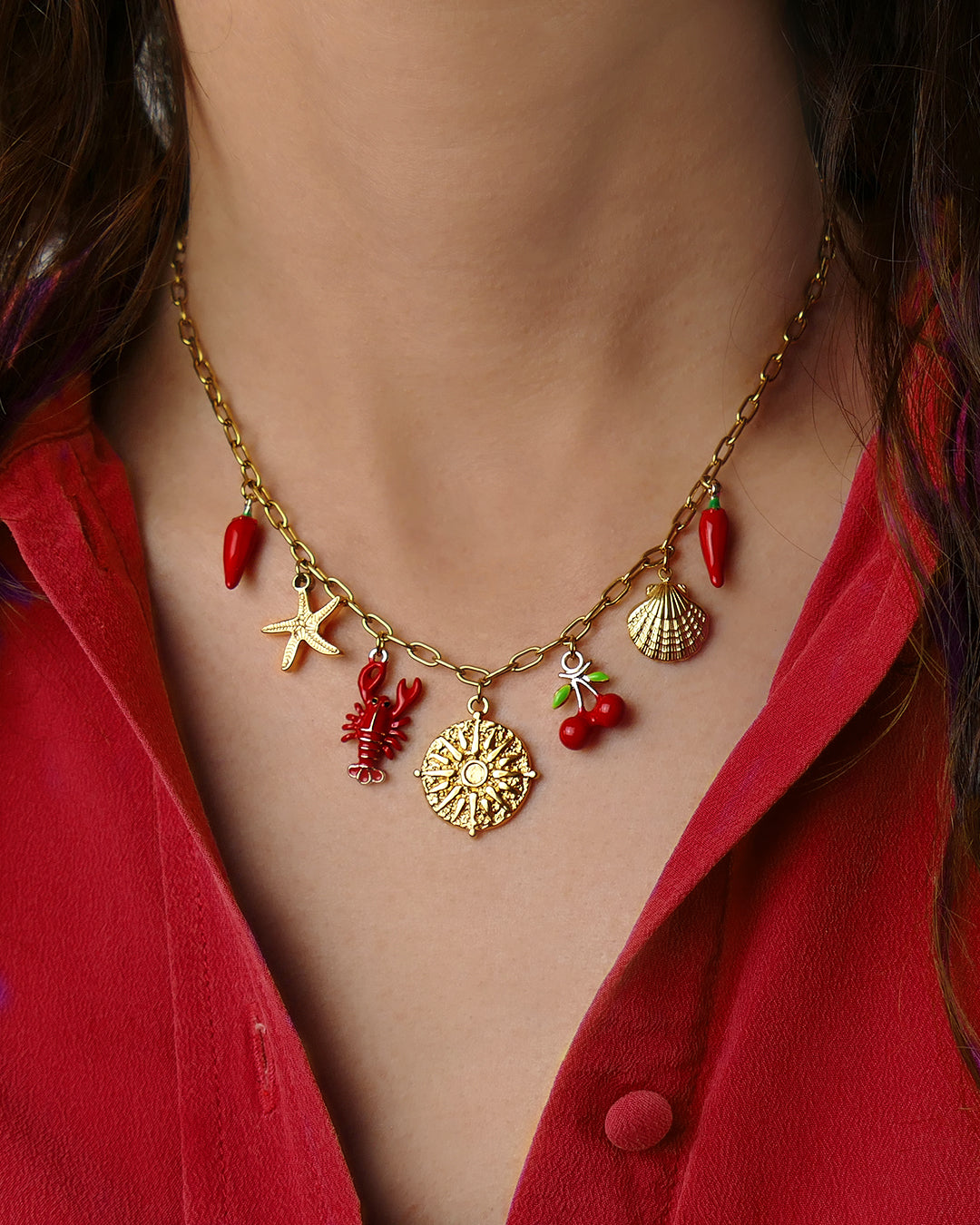 Collier MALIA (Charms personnalisables)