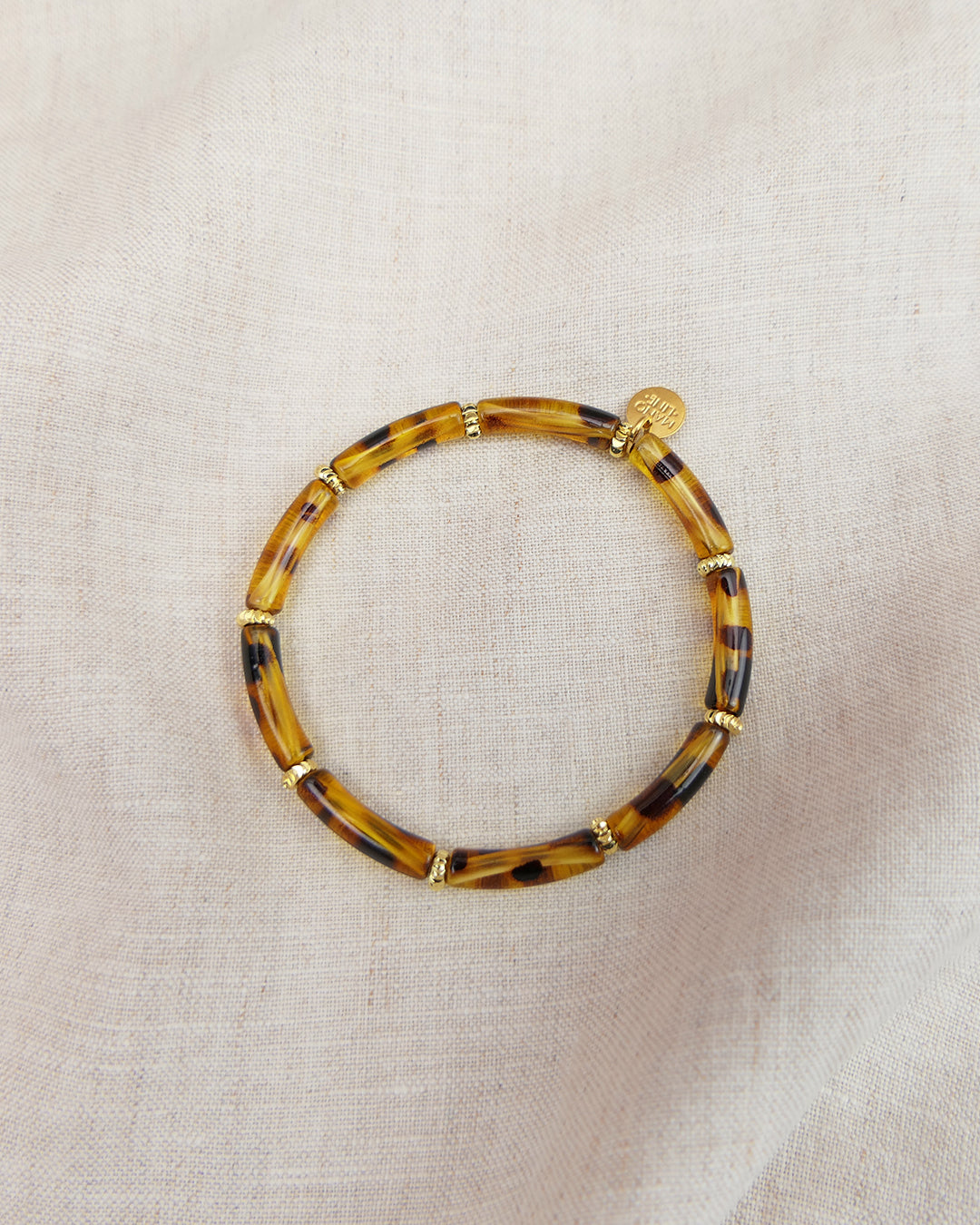 Bracelet MINI BOYA - Léopard Doré
