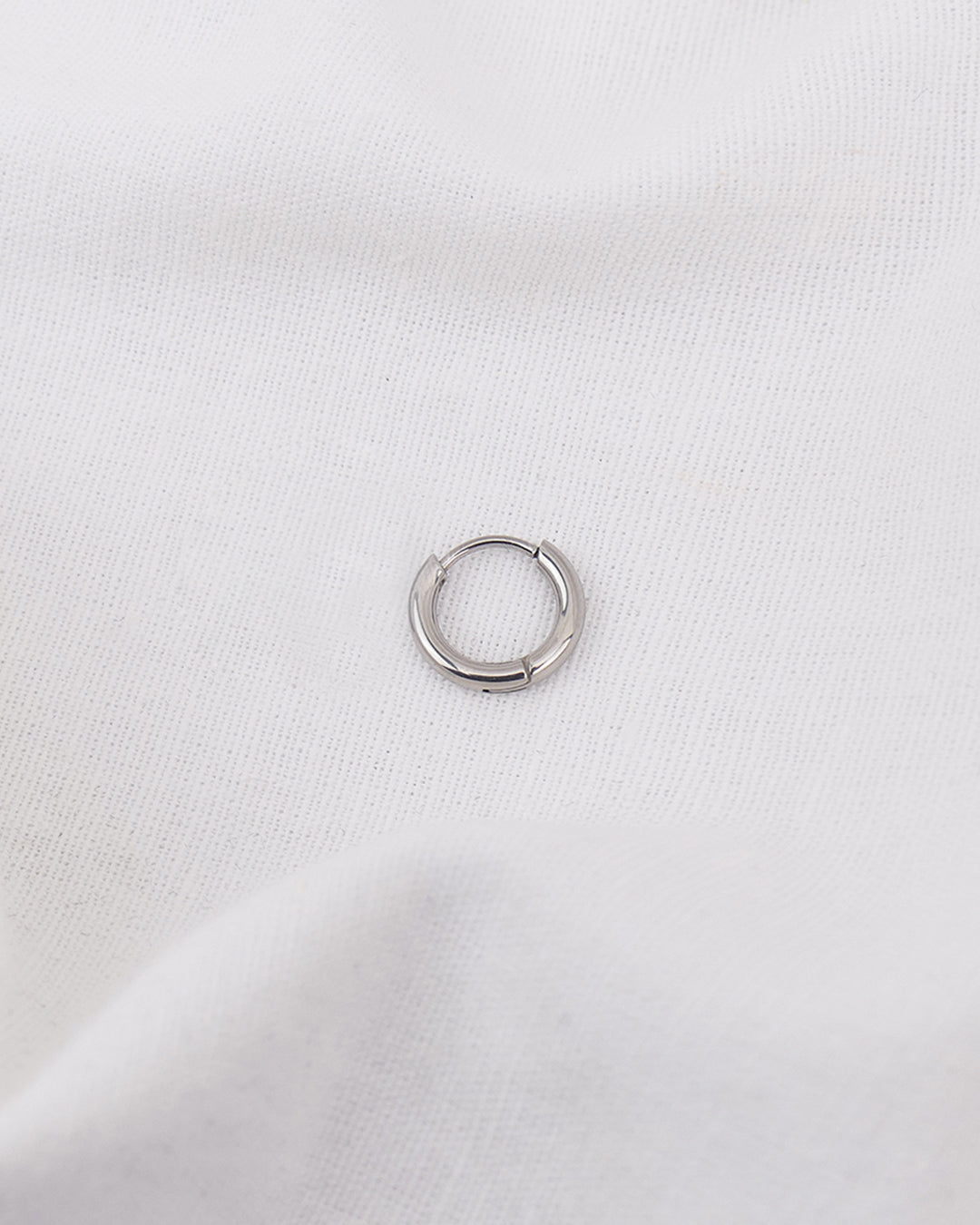Mini Boucle HOOP Homme - Argenté