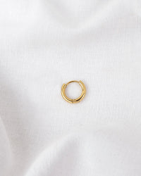 Mini Boucle HOOP Homme - Doré