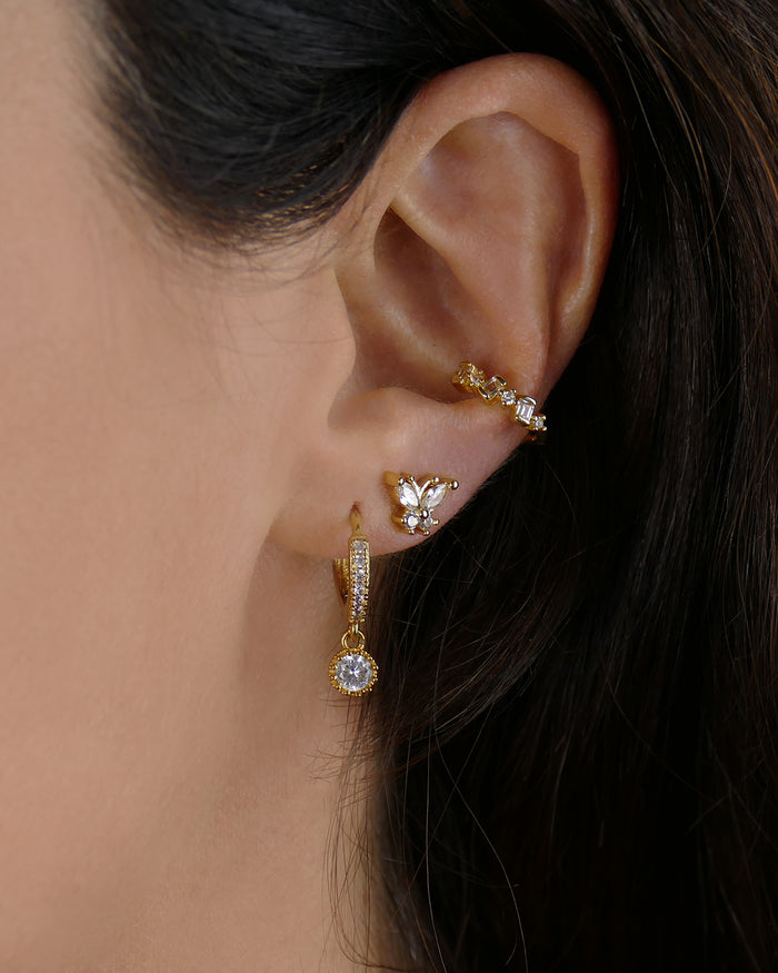 Boucles d'oreilles PAPILLON