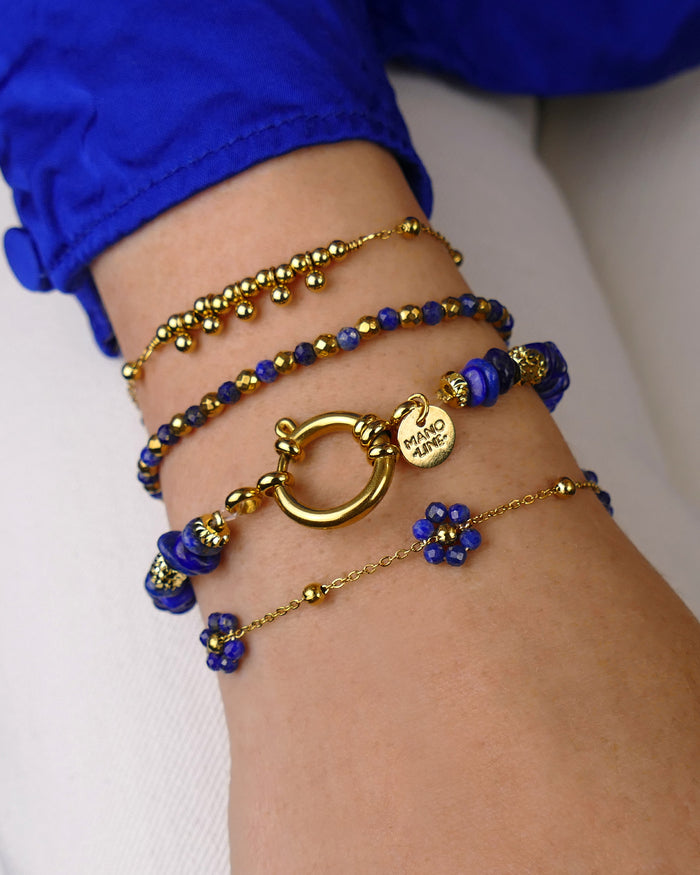 Bracelet PENSÉE - Bleu