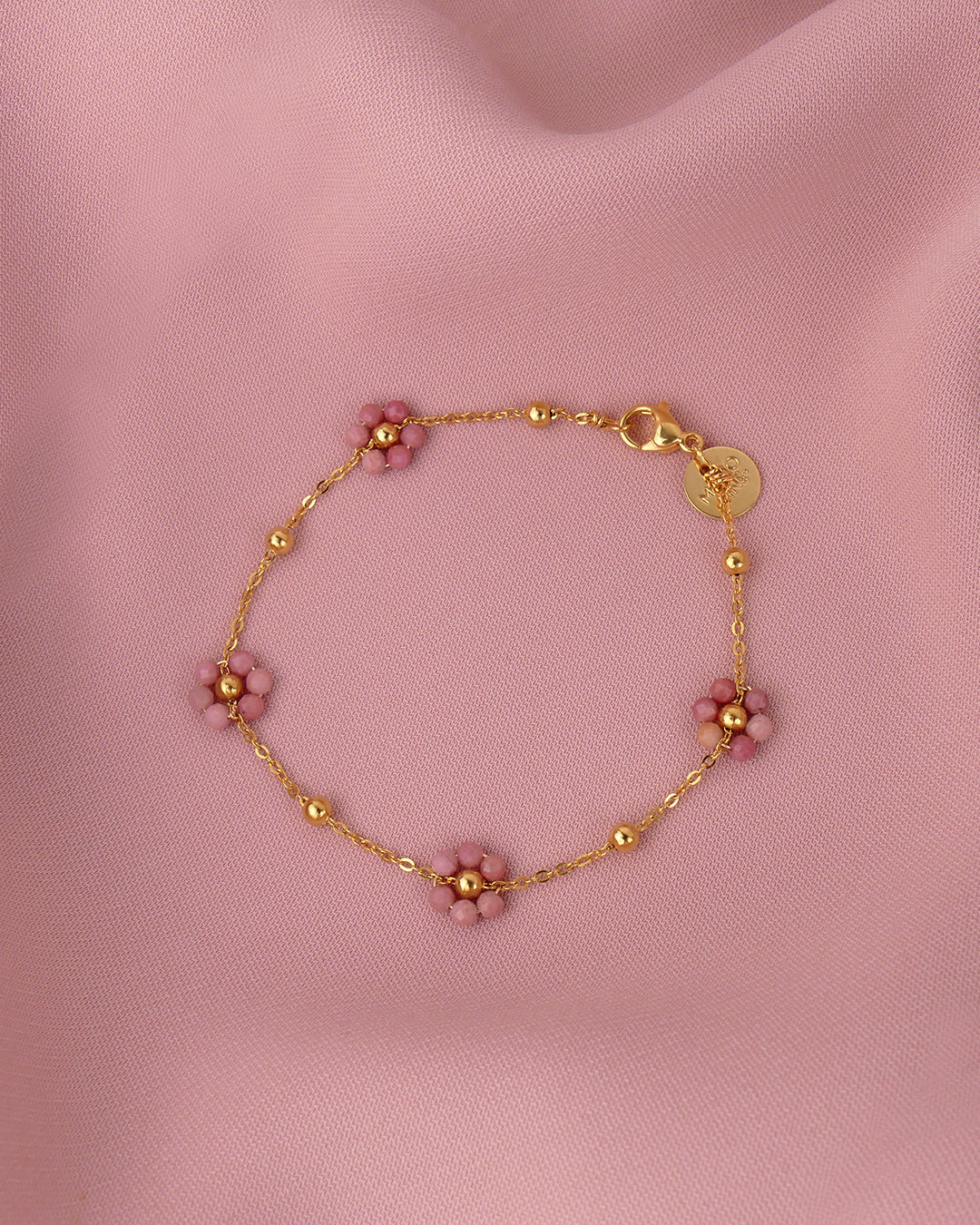 Bracelet PENSÉE - Rose