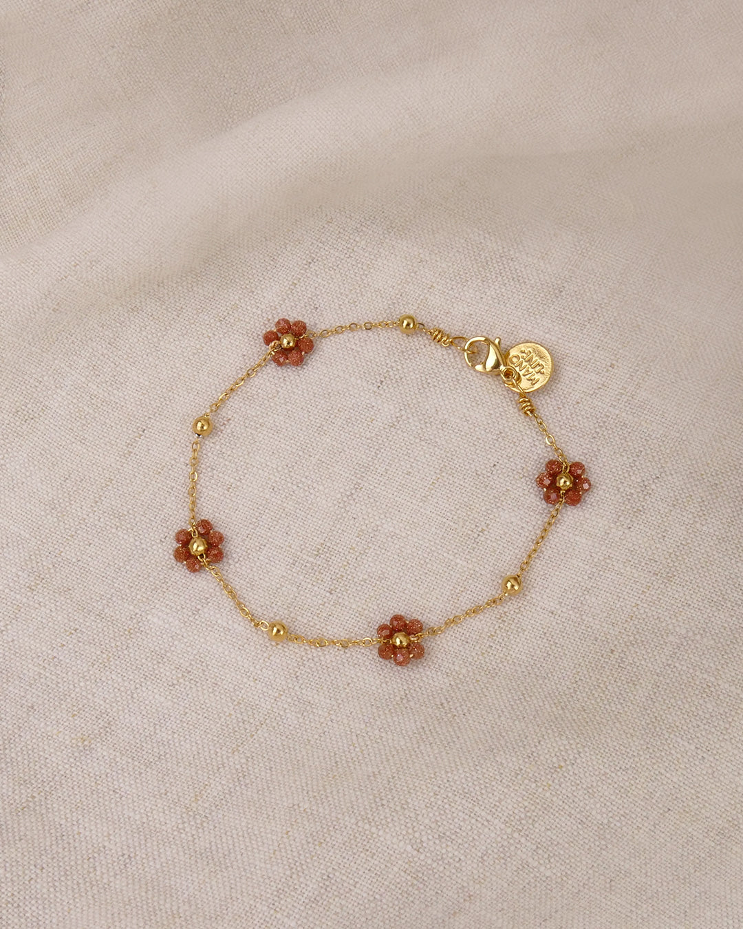 Bracelet PENSÉE - Terracotta