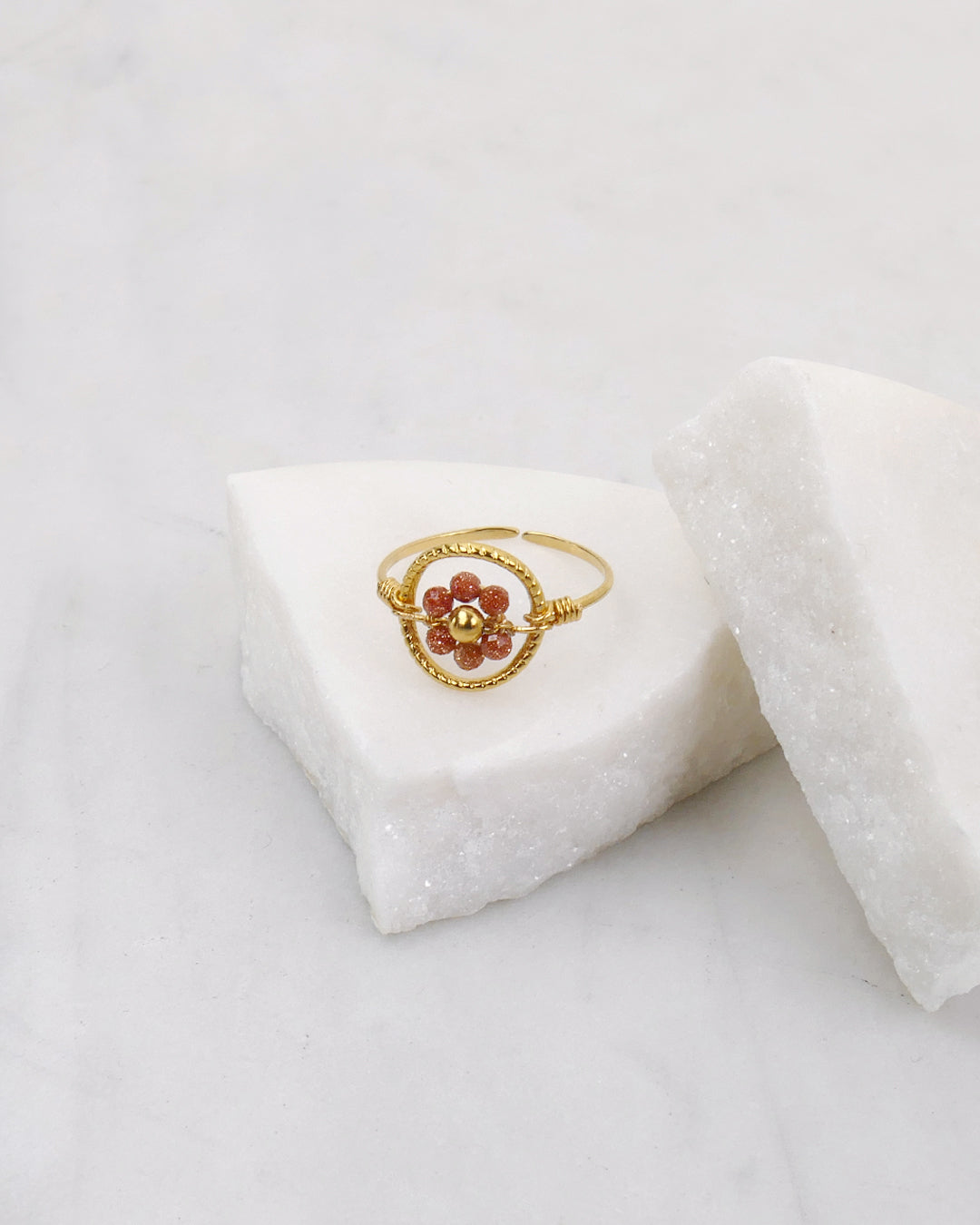 Bague PENSÉE - Terracotta