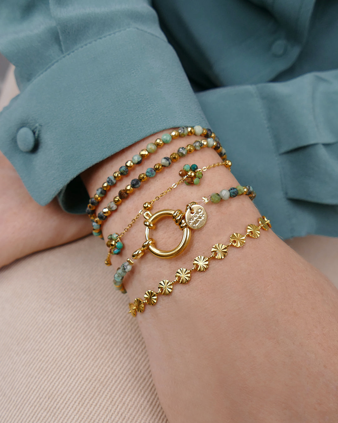 Coffret HIVER EN FLEURS - Vert