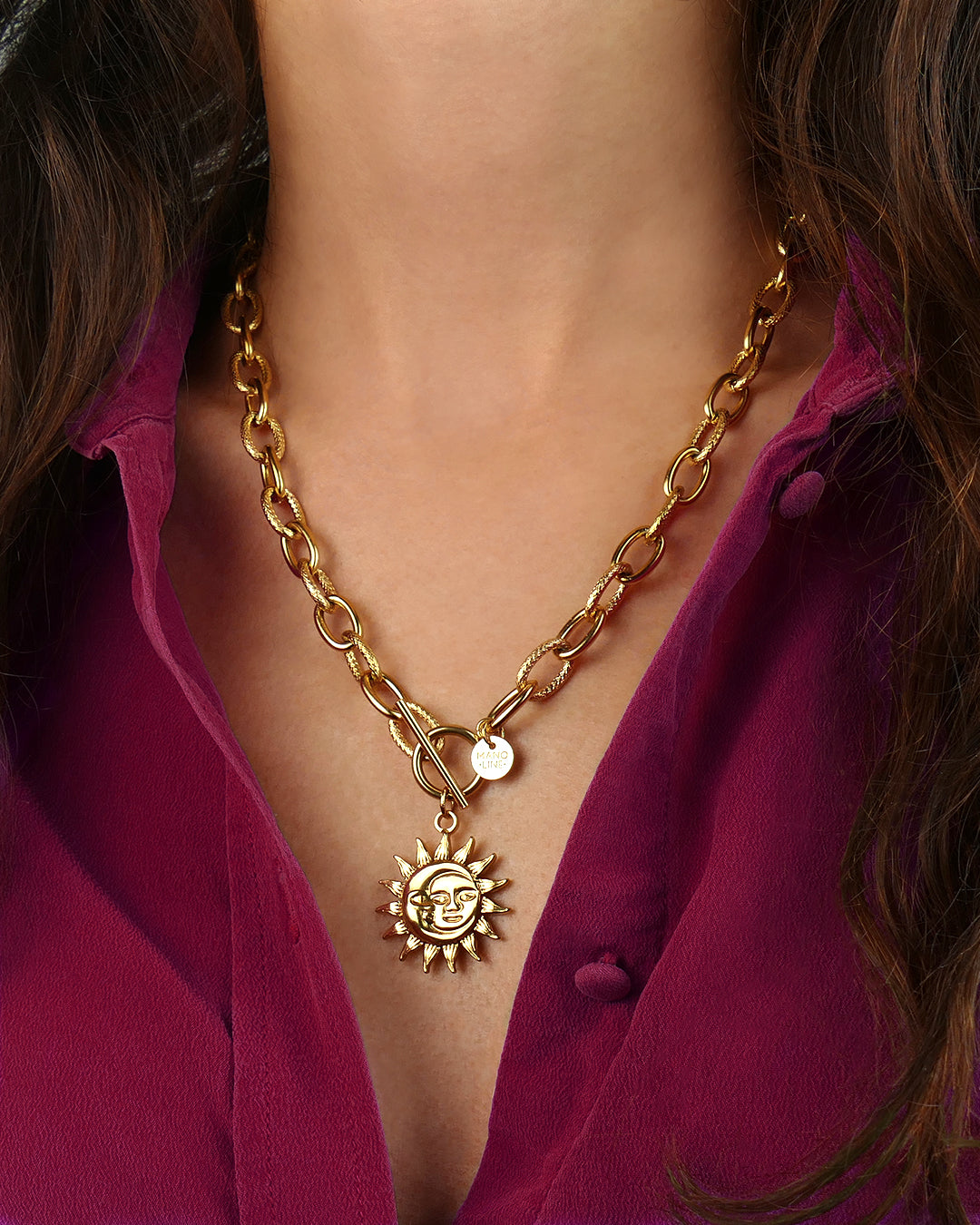 Collier SOLI - Doré