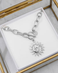 Collier SOLI -Argenté