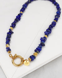 Collier TIAMO - Bleu Doré