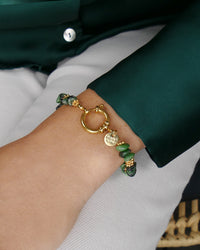 Bracelet TIAMO - Vert Doré