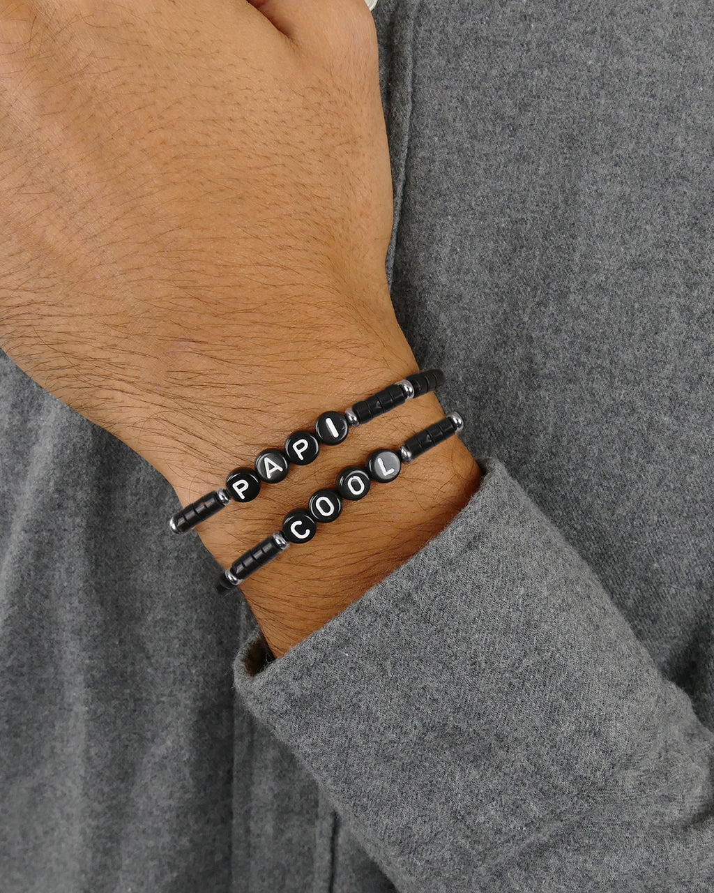 Coffret de 3 bracelets YOURS (Personnalisables) - Doré – Manoline