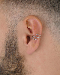Earcuff ZIM Homme - Argenté