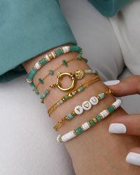 Bracelet AZUR - Vert Aqua