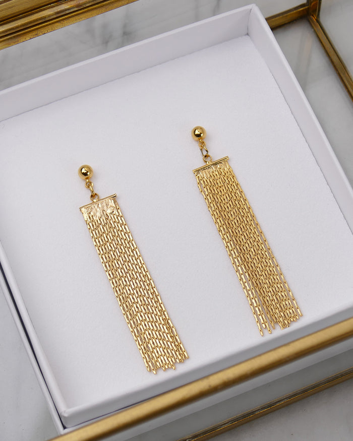 Boucles d'oreilles CLAUDIA - Doré