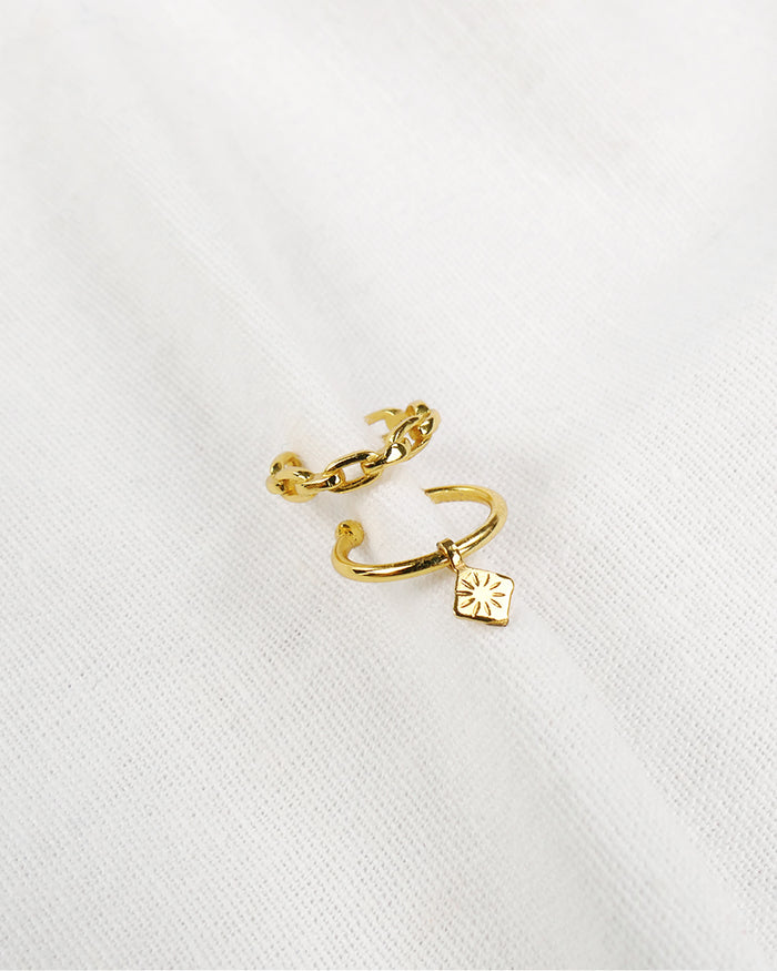 Earcuff LILA -Doré