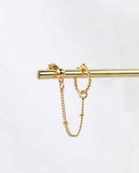 Earcuff + Clou LIVIA - Doré