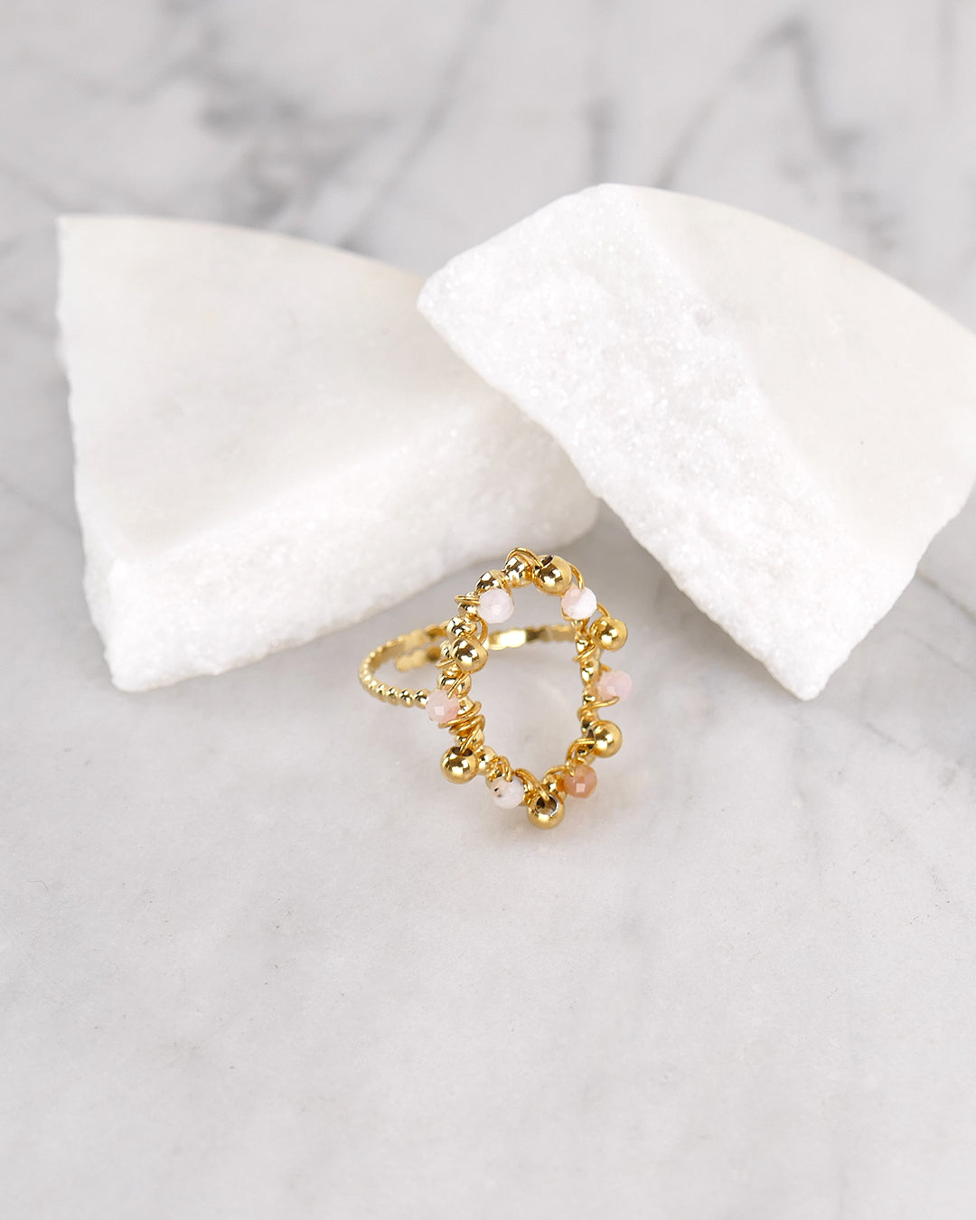Bague MILAN - Rose Doré