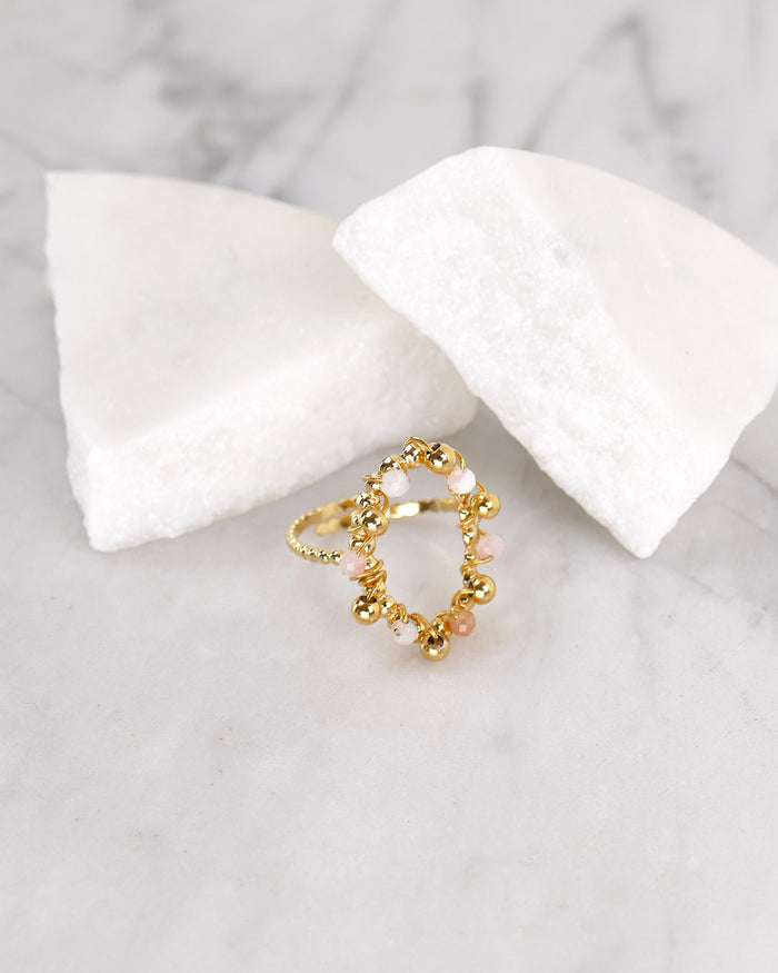 Bague MILAN - Rose Doré