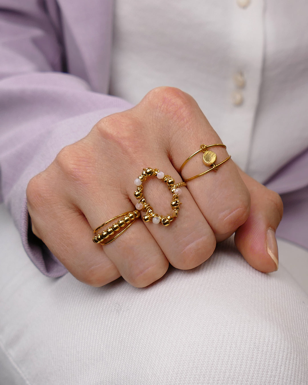 Bague MOLLY - Doré