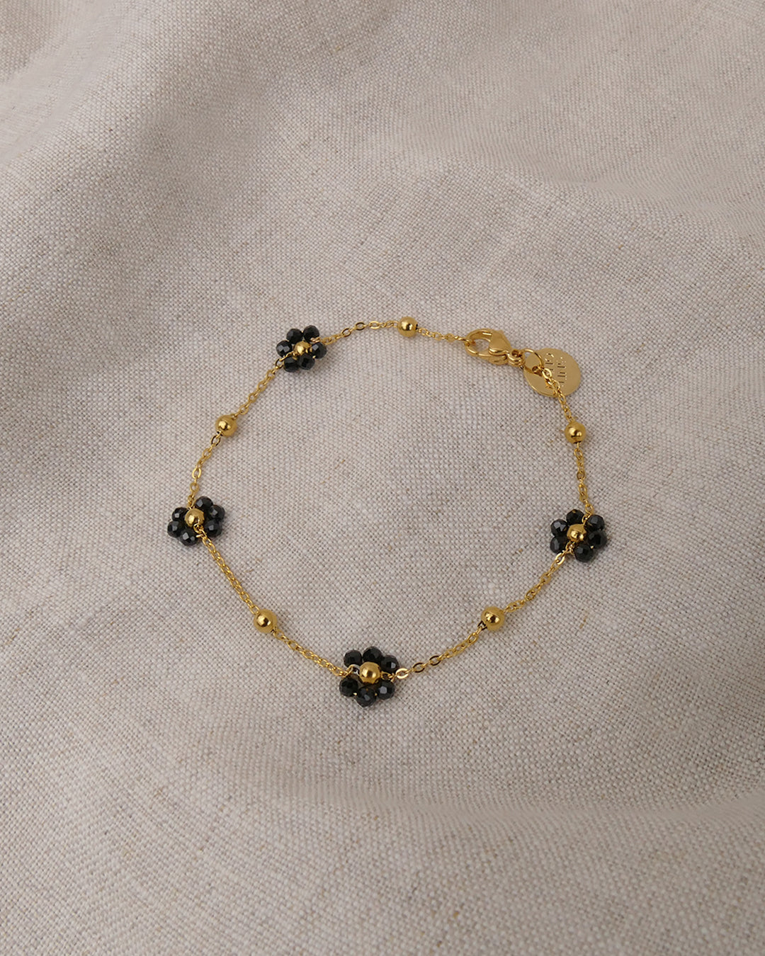 Bracelet PENSÉE - Noir